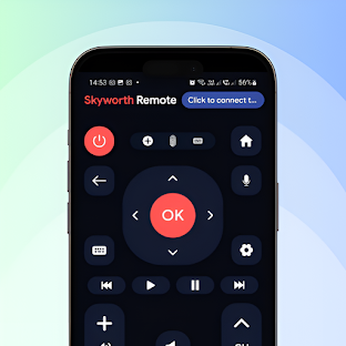 Remote for Smart Skyworth TV